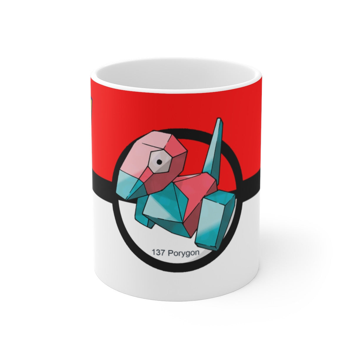 Mug Tasse Porygon Z Pokémon – Fractale numérique et café pixelisé