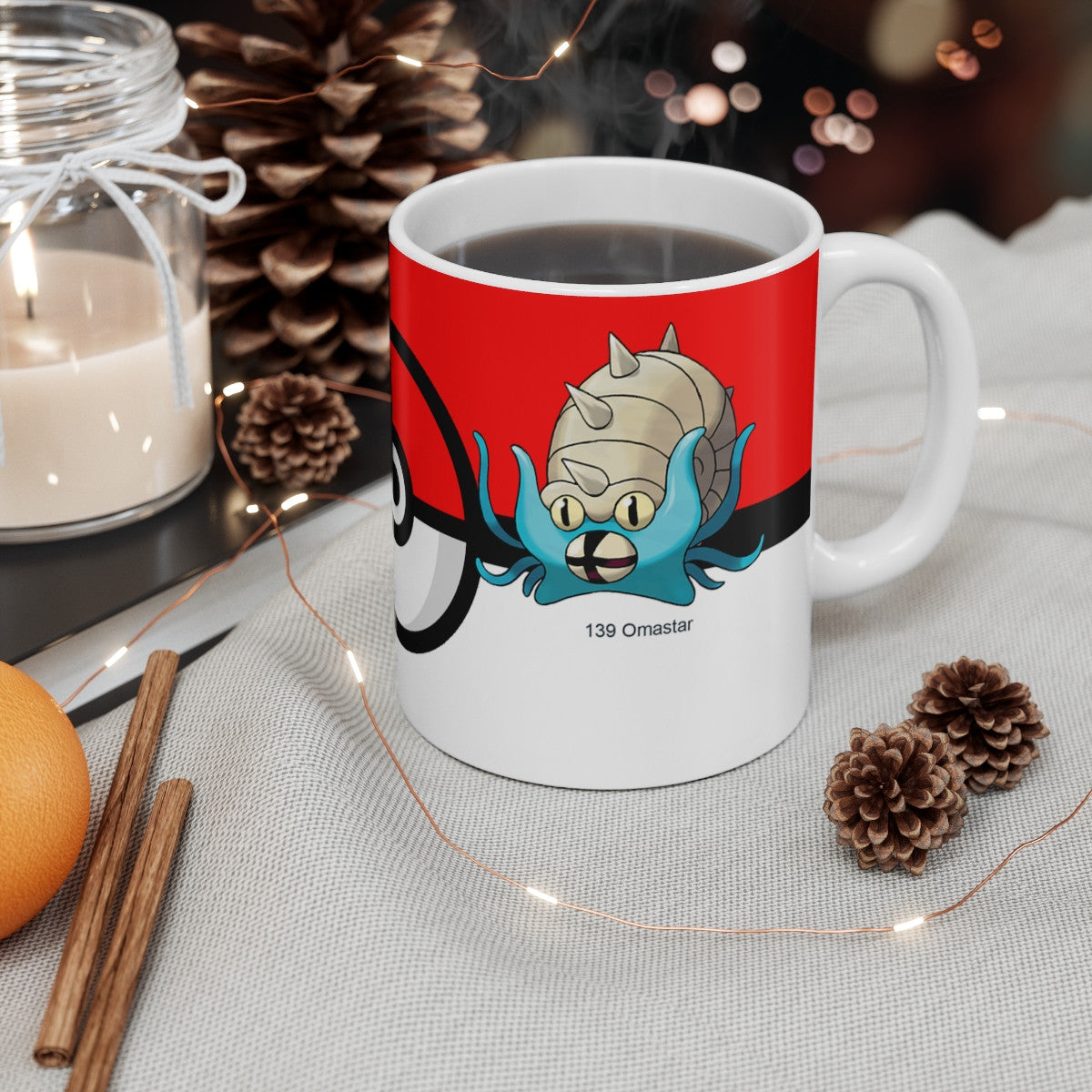 Mug Tasse Pokémon Amonistar – Échos des profondeurs préhistoriques