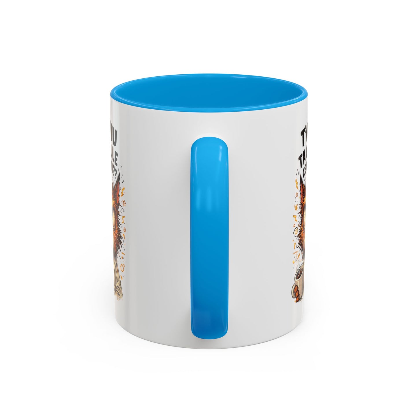 Tasse Chat En Colère “T’as vu ta gueule ce matin ?” – Mug Humour Café Chat Grincheux – Cadeau Original