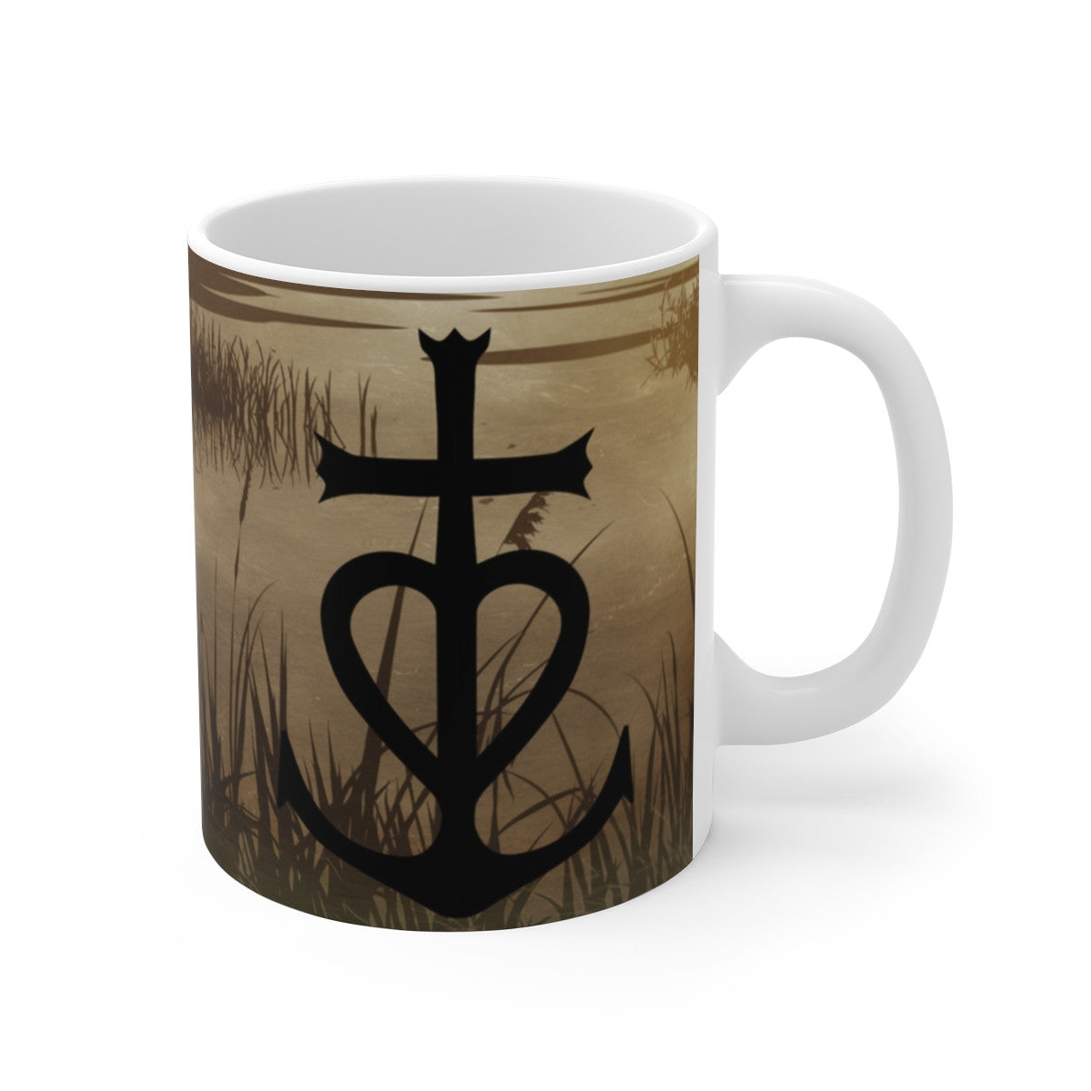 Mug Tasse “Reflets de Camargue” – Entre terre, eau et symboles