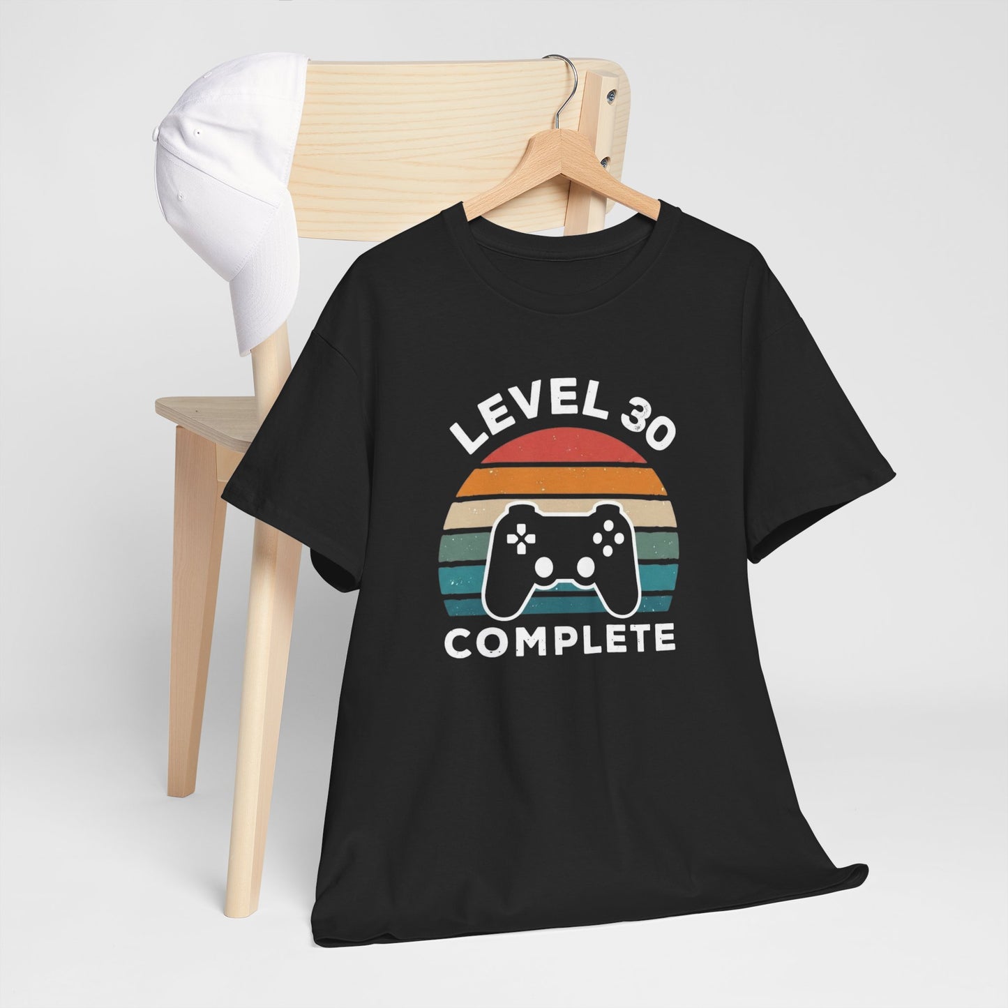 Tee-Shirt 30 Ans Homme et Femme – Cadeau Anniversaire 30ème Gamer Gaming – Idée Cadeau Jeu Vidéo Original pour Passionné de Jeux Vidéo
