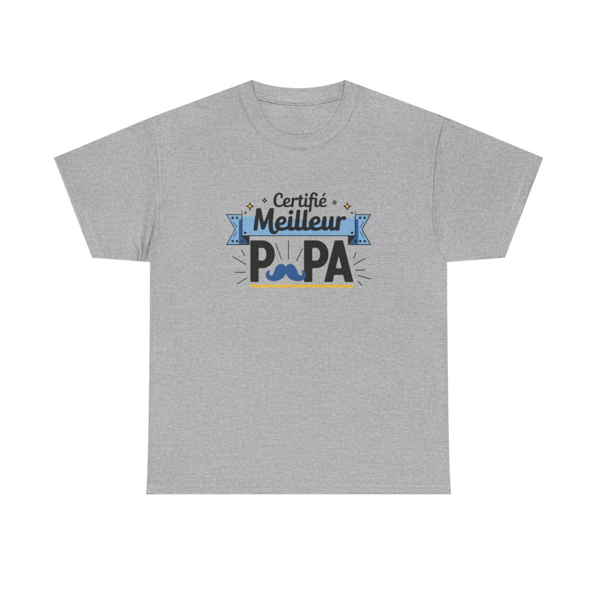 T-shirt “Certifié Meilleur Papa” – Un hommage fun et stylé à tous les papas