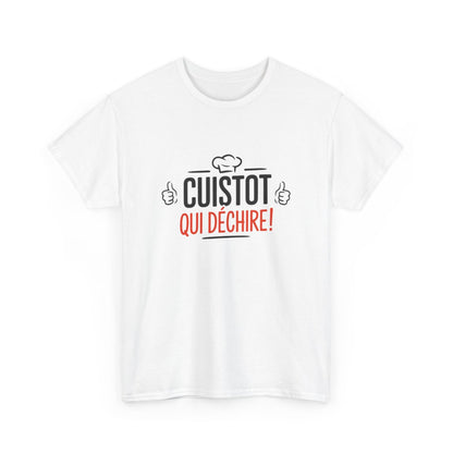 T-shirt "Cuistot qui déchire" – Idée cadeau pour chef amateur ou pro tee shirt cuisinier