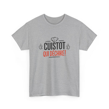 T-shirt "Cuistot qui déchire" – Idée cadeau pour chef amateur ou pro tee shirt cuisinier
