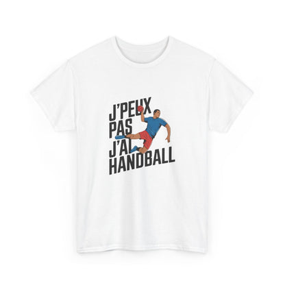 T-shirt “J’peux pas j’ai handball” – Pour passionnés de sport et de terrain