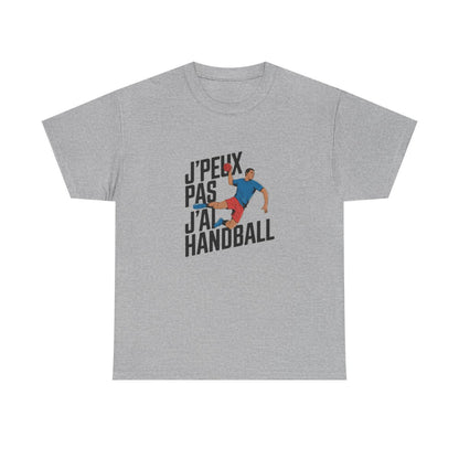 T-shirt “J’peux pas j’ai handball” – Pour passionnés de sport et de terrain