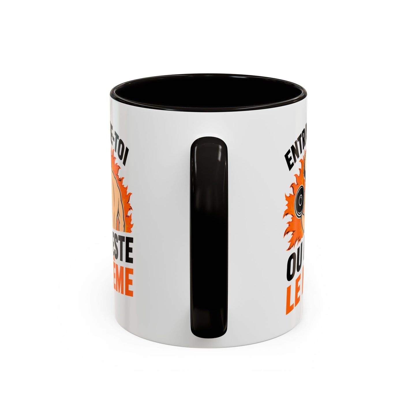 Mug Musculation Homme – Tasse Fitness Bodybuilding – Cadeau Sportif Original, Motivation Gym Entraînement Noir Bleu Rouge
