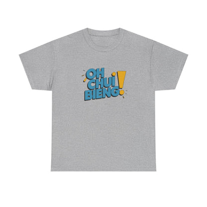 T-shirt “Oh chui bieng !” – Humour, détente et bonne humeur assurés tee shirt amusant drôle