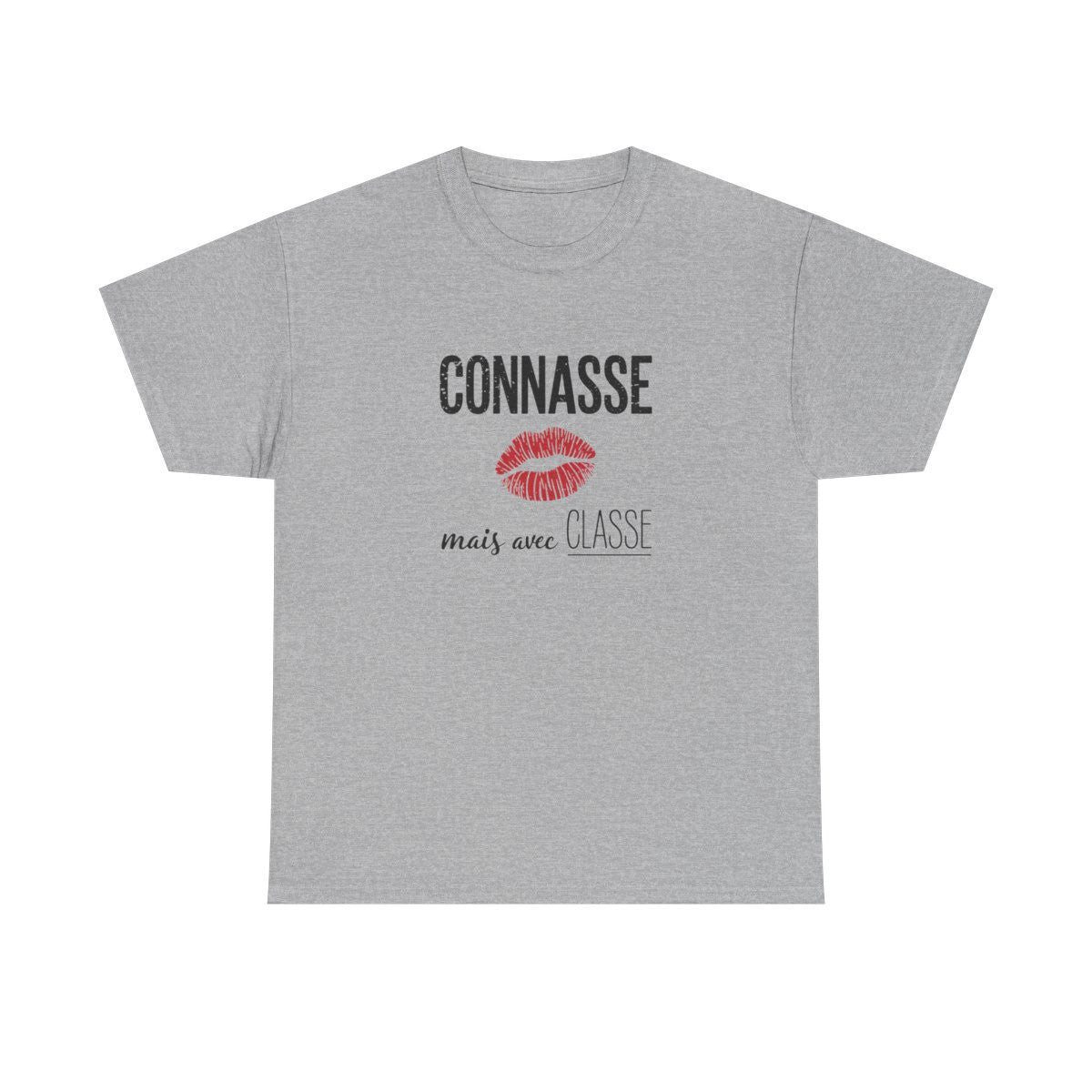 T-shirt Femme – “Mais avec Classe” – Style Rebelle et Élégant à la Française tee shirt humour amusant
