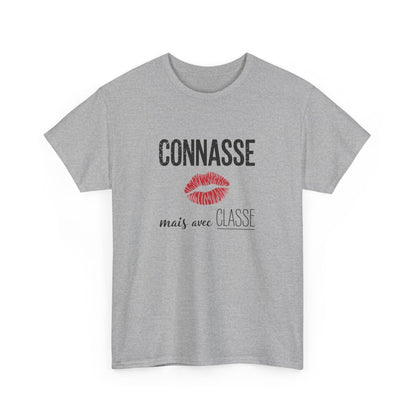 T-shirt Femme – “Mais avec Classe” – Style Rebelle et Élégant à la Française tee shirt humour amusant