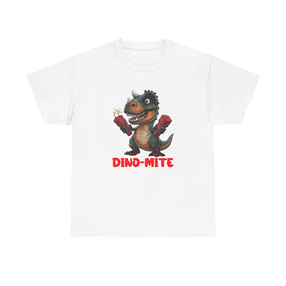 T-shirt Dino-Mite dinosaure drôle humour  Cadeau original dinosaure tyrannosaure T-Rex