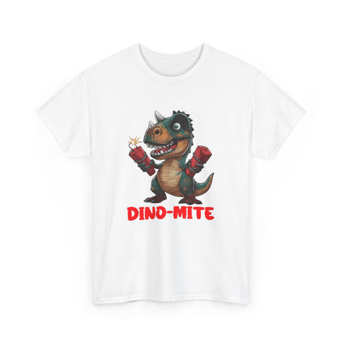 T-shirt Dino-Mite dinosaure drôle humour  Cadeau original dinosaure tyrannosaure T-Rex