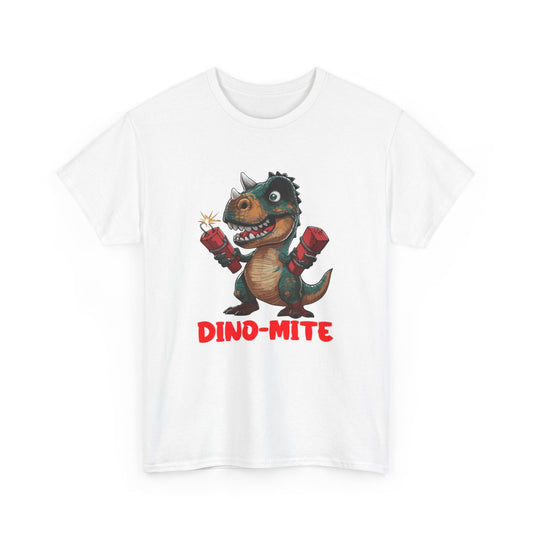 T-shirt Dino-Mite dinosaure drôle humour  Cadeau original dinosaure tyrannosaure T-Rex