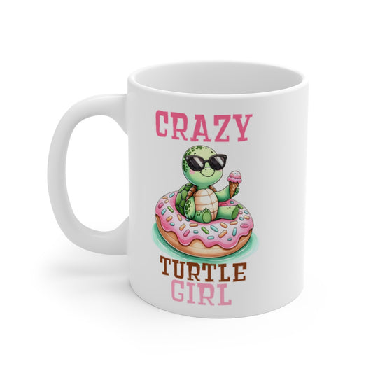 Mug Tasse Tortue Fille Funny Donut Glace Kawaii Cadeau Café Thé