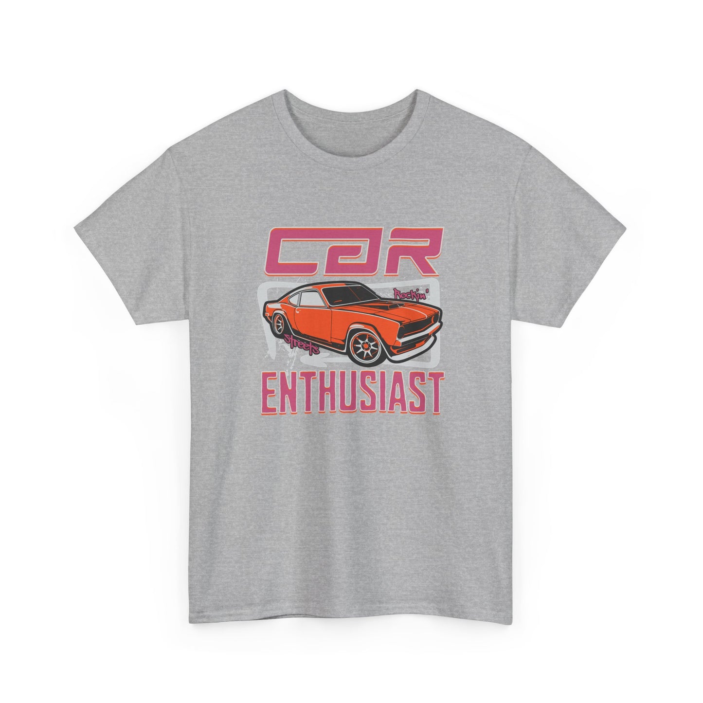 T-Shirt Car Enthusiast Homme Femme – Tee Shirt Voiture Vintage Racing – Design Auto Street Car Lover Noir Blanc Gris Cadeau
