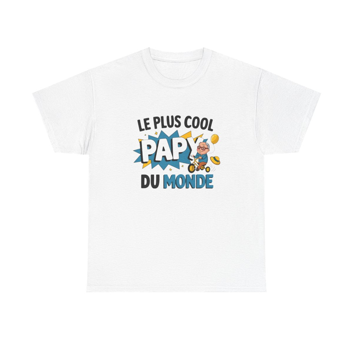 Tee shirt papy humour drôle fête des grands pères cadeau cool homme