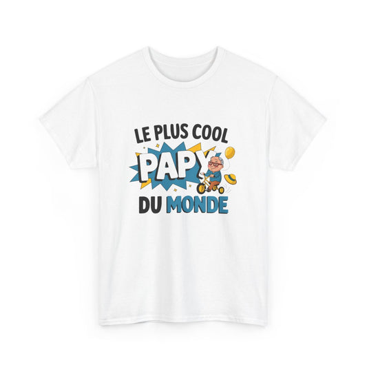 Tee shirt papy humour drôle fête des grands pères cadeau cool homme