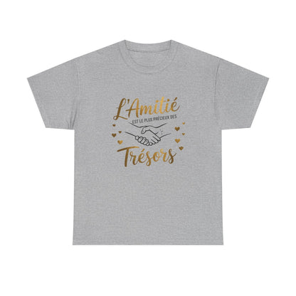 T-shirt Amitié Meilleure Amie Trésor Précieux Idée cadeau amis 100% Coton