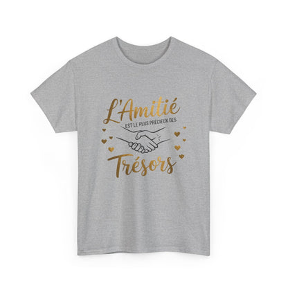 T-shirt Amitié Meilleure Amie Trésor Précieux Idée cadeau amis 100% Coton