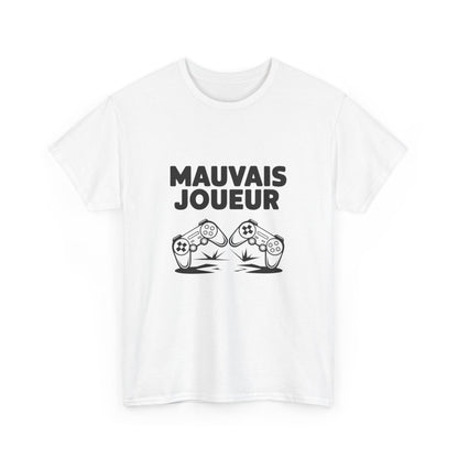 T-shirt gamer humour mauvais joueur geek tee shirt amusant drôle 100% Coton