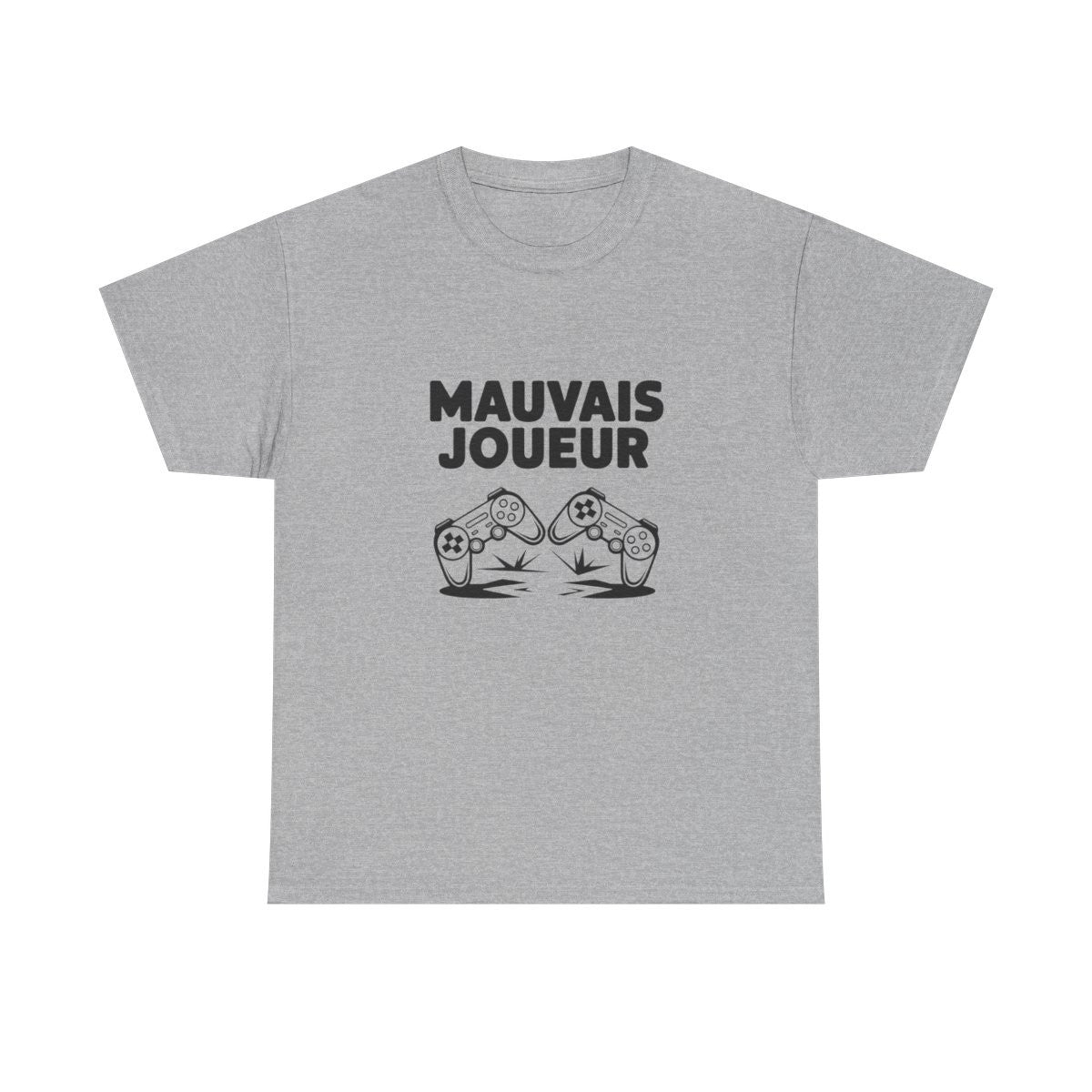T-shirt gamer humour mauvais joueur geek tee shirt amusant drôle 100% Coton