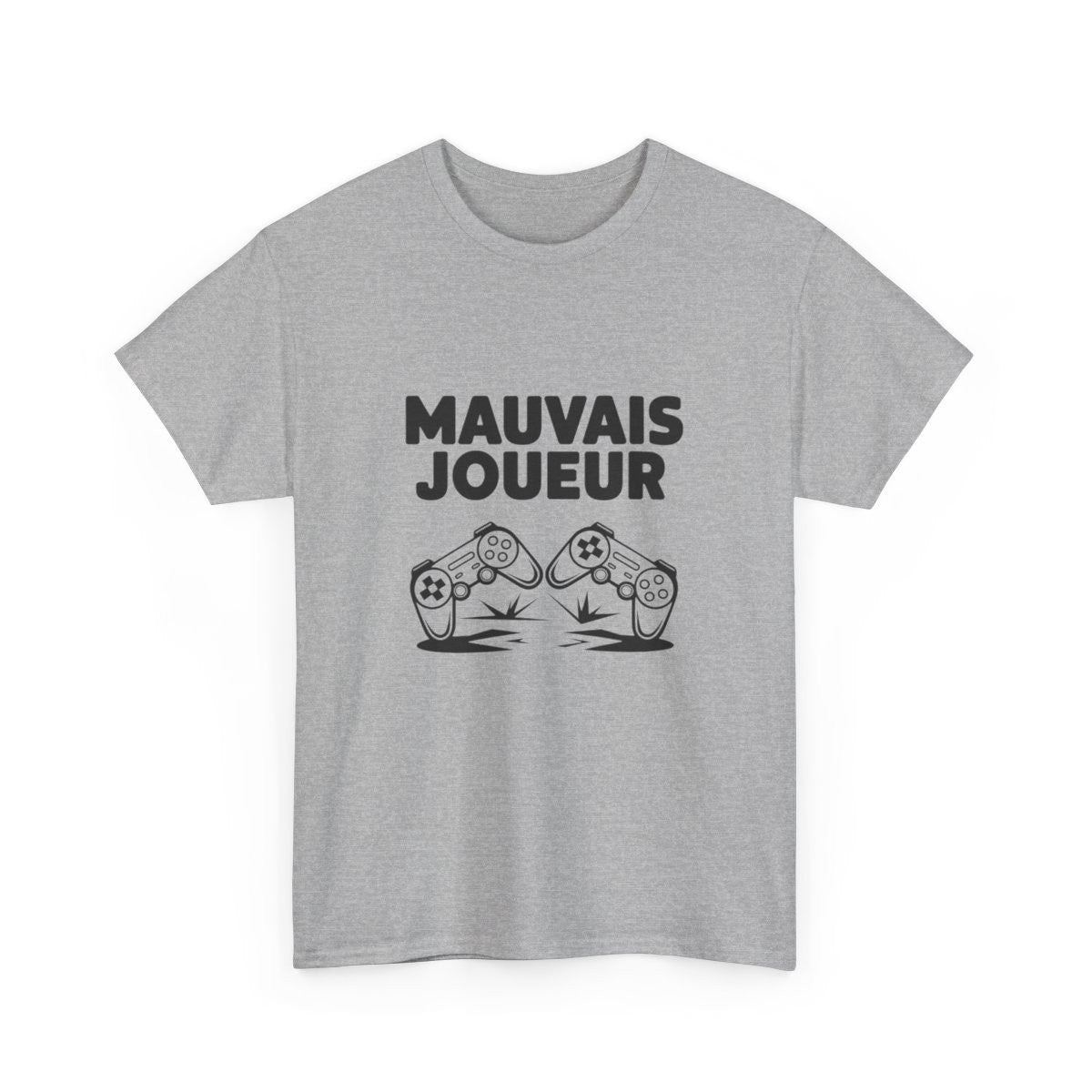 T-shirt gamer humour mauvais joueur geek tee shirt amusant drôle 100% Coton
