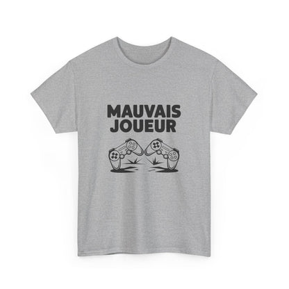 T-shirt gamer humour mauvais joueur geek tee shirt amusant drôle 100% Coton