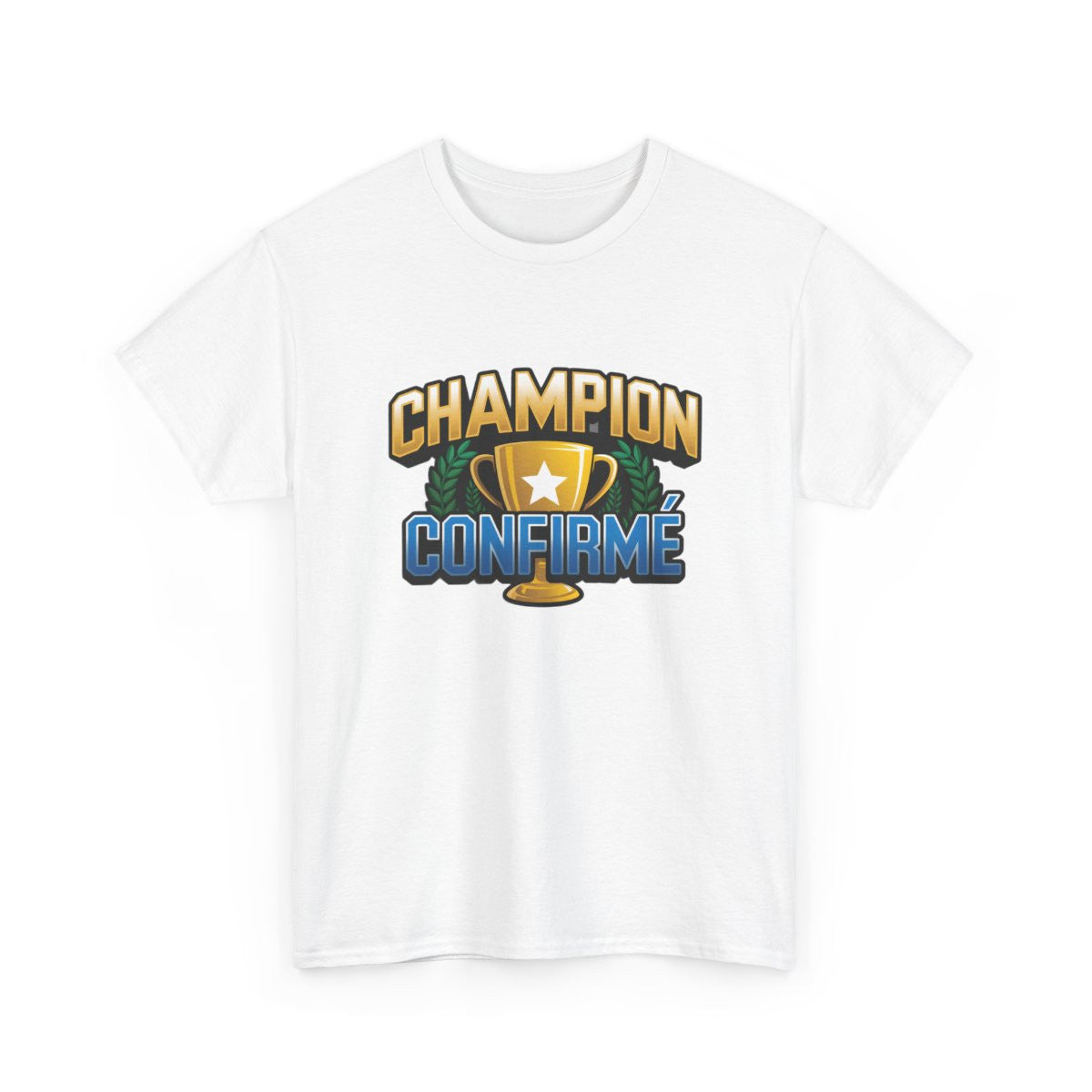 T-shirt homme Champion Confirmé–Sport, compétiteur, athlète  S à 3XL