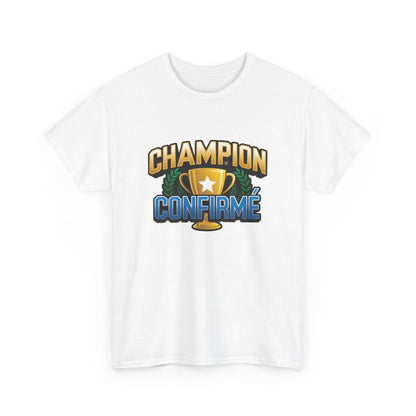 T-shirt homme Champion Confirmé–Sport, compétiteur, athlète  S à 3XL
