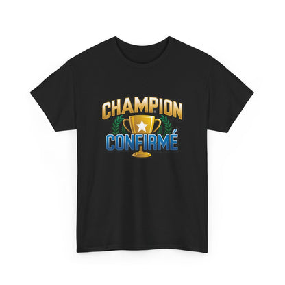 T-shirt homme Champion Confirmé–Sport, compétiteur, athlète  S à 3XL