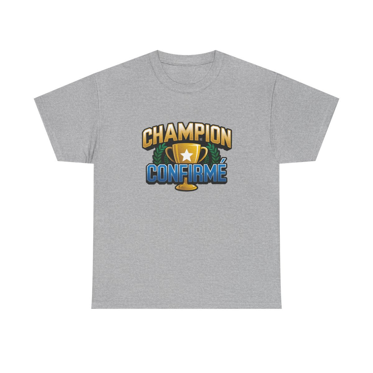 T-shirt homme Champion Confirmé–Sport, compétiteur, athlète  S à 3XL