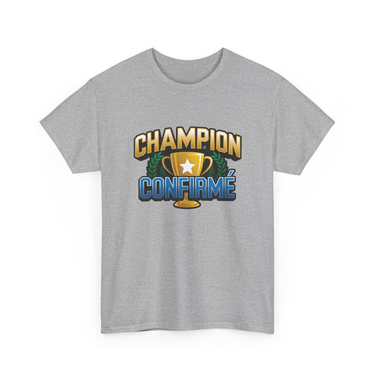 T-shirt homme Champion Confirmé–Sport, compétiteur, athlète  S à 3XL