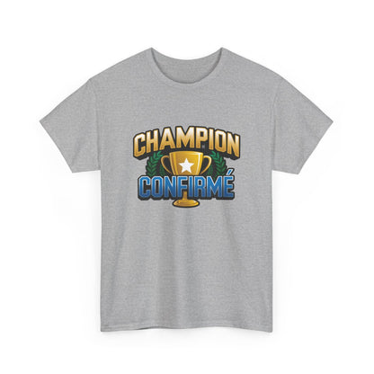 T-shirt homme Champion Confirmé–Sport, compétiteur, athlète  S à 3XL