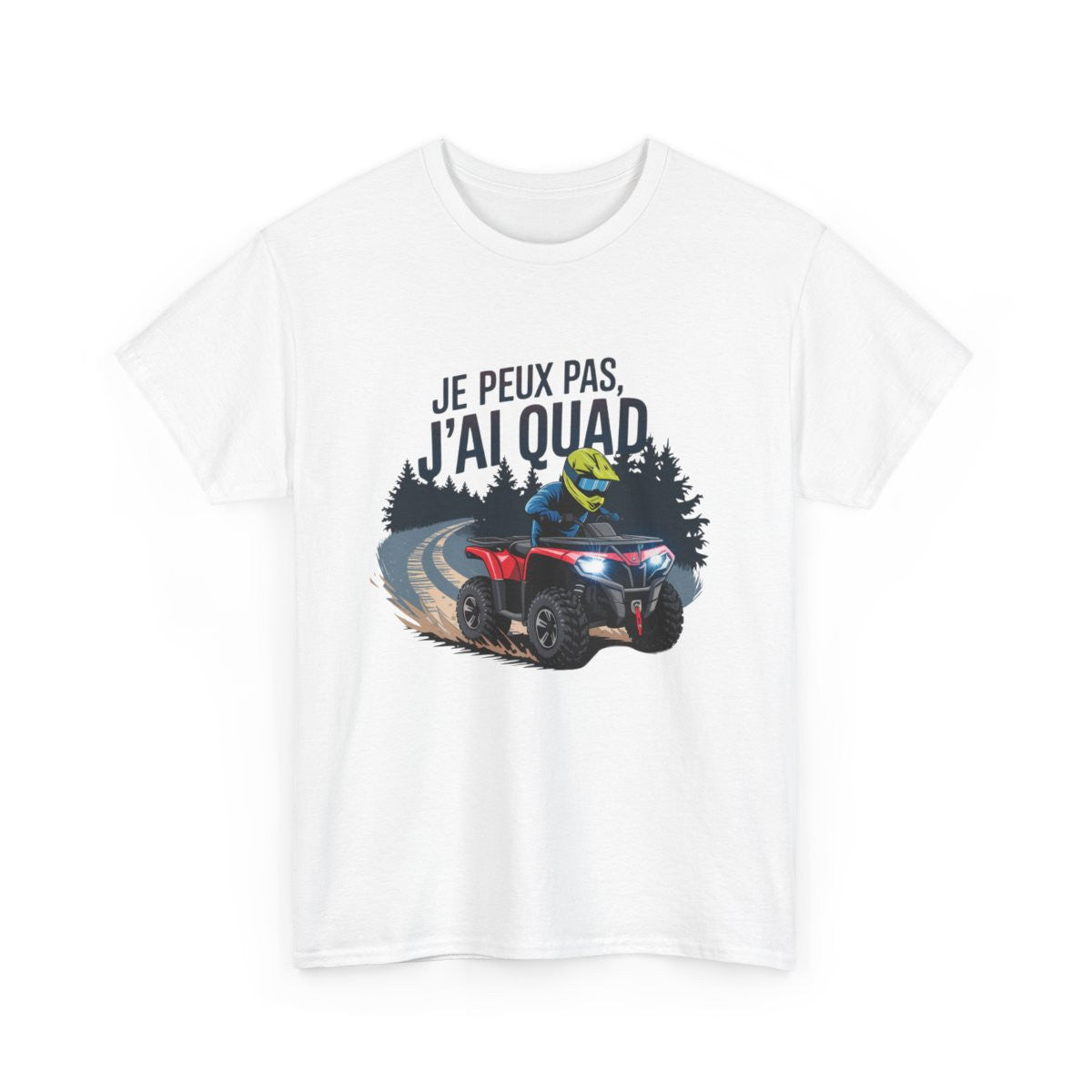 T shirt quad homme humour tout-terrain – Je peux pas j’ai quad tee shirt drôle