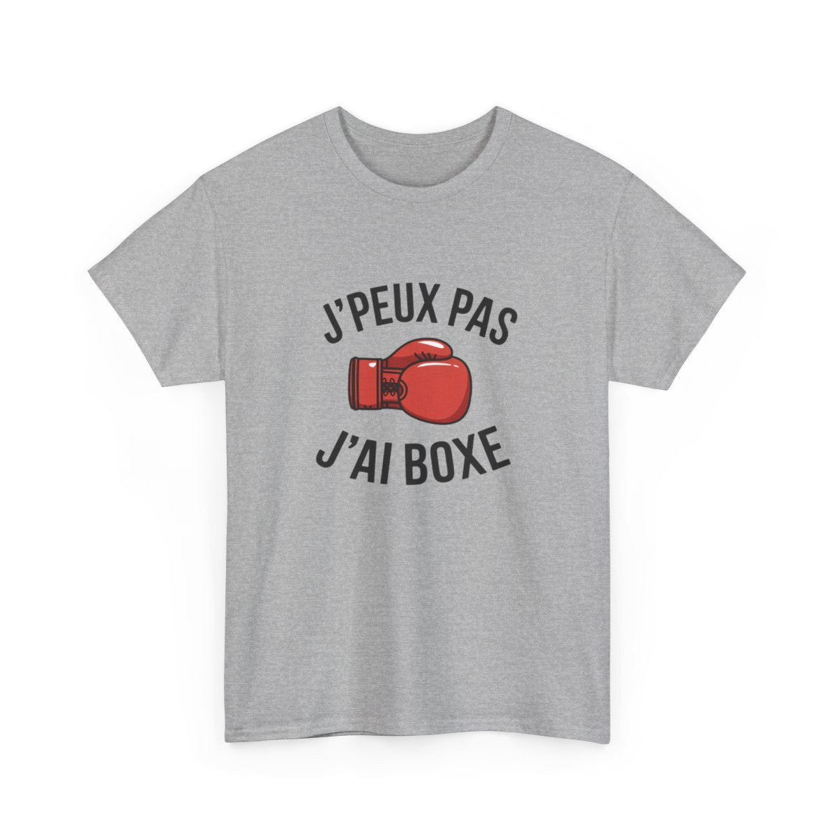 T-shirt boxe homme femme  Je peux pas j’ai boxe drôle et sportif tee shirt