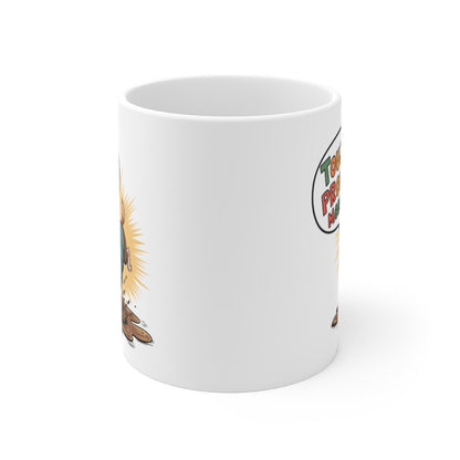 Mug Chien Rigolo Toujours Propre dans Mon Cœur Tasse Humoristique pour Amoureux des Chiens  Cadeau Fun pour Maîtres de Chiens