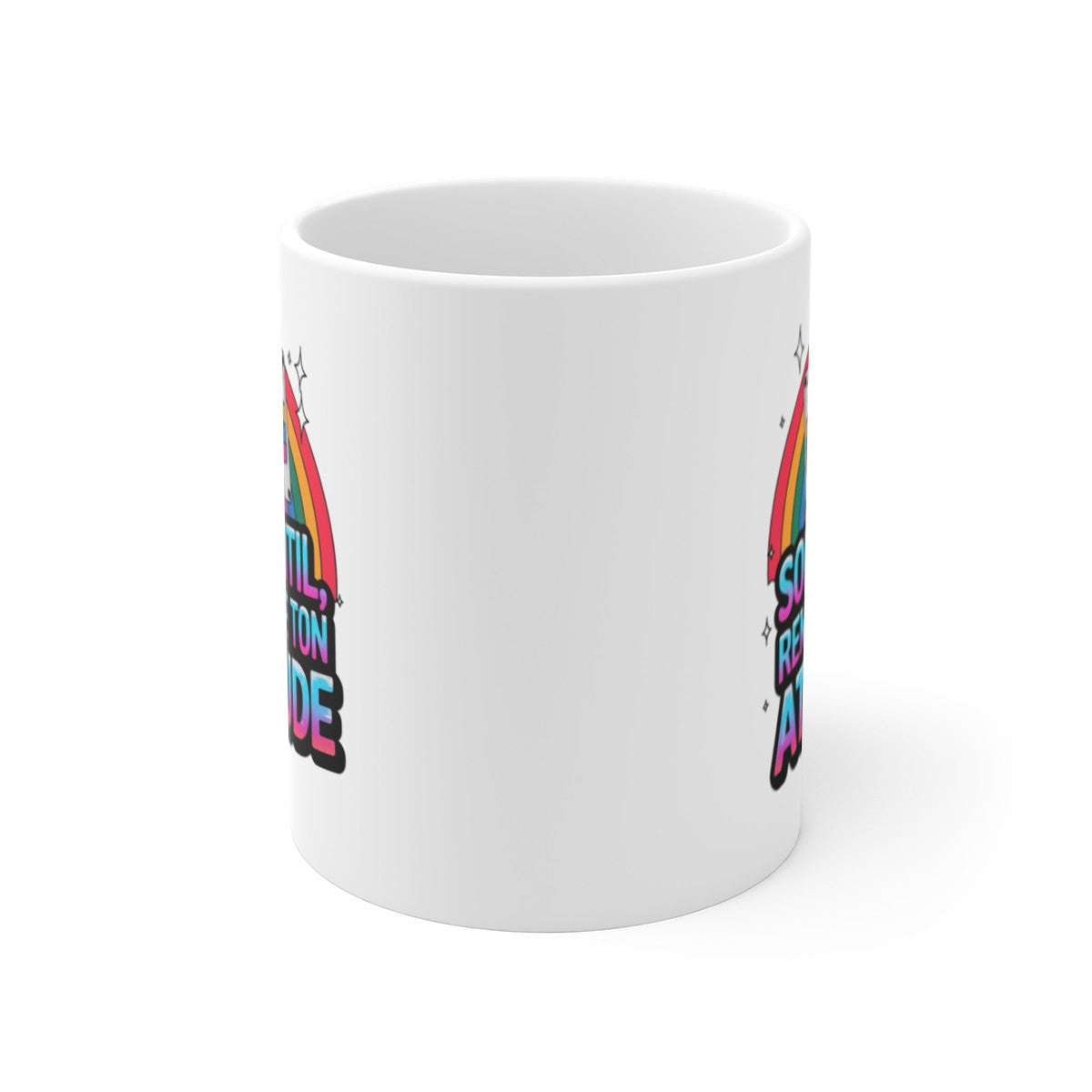 Mug Vintage Humour Rétro Sois Gentil, Rembobine Ton Attitude  Tasse Cassette Audio Années 80  Cadeau Original