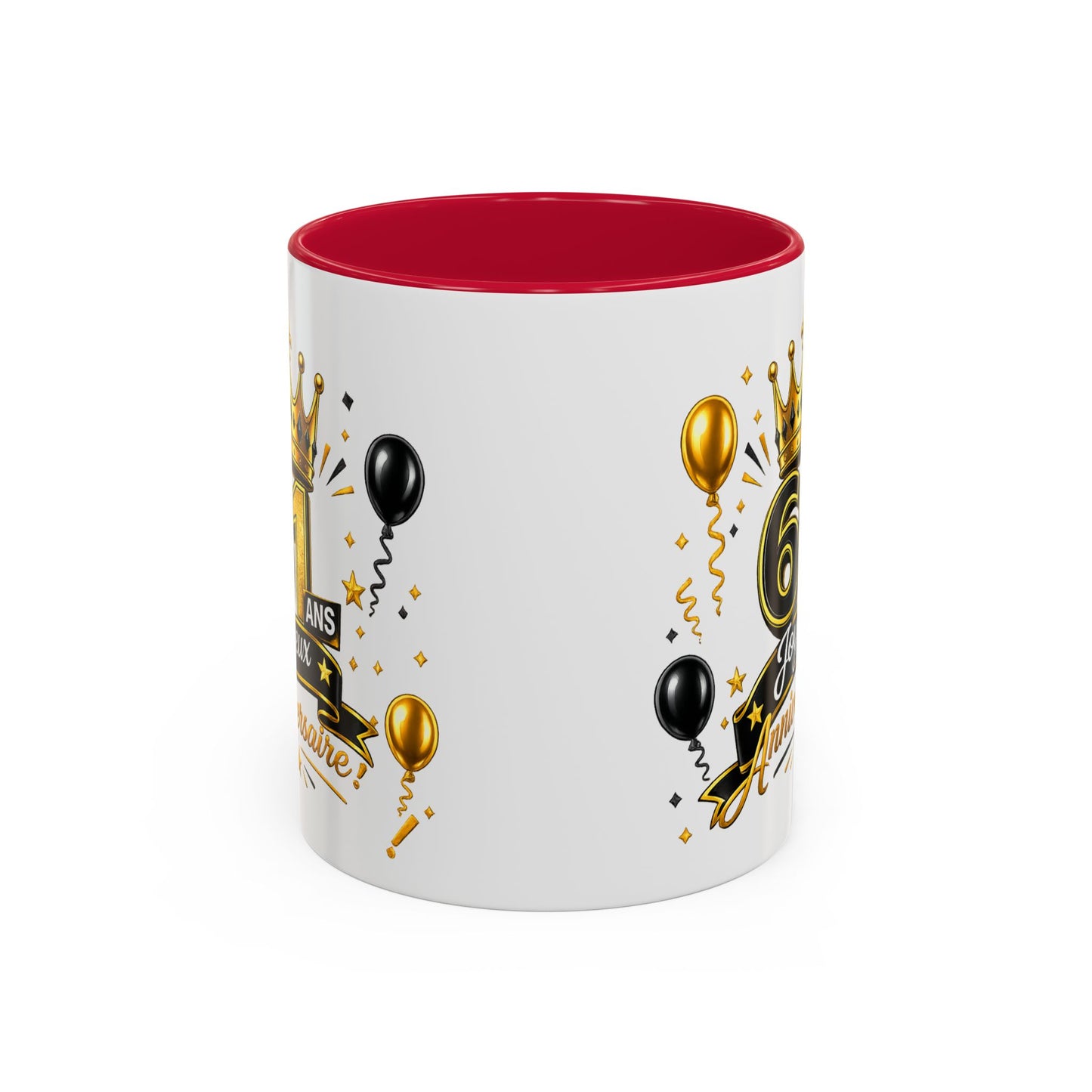 Mug Joyeux 61 Ans – Tasse Anniversaire 61 Ans – Cadeau Original pour Femme Homme – Idée Cadeau 61e Anniversaire