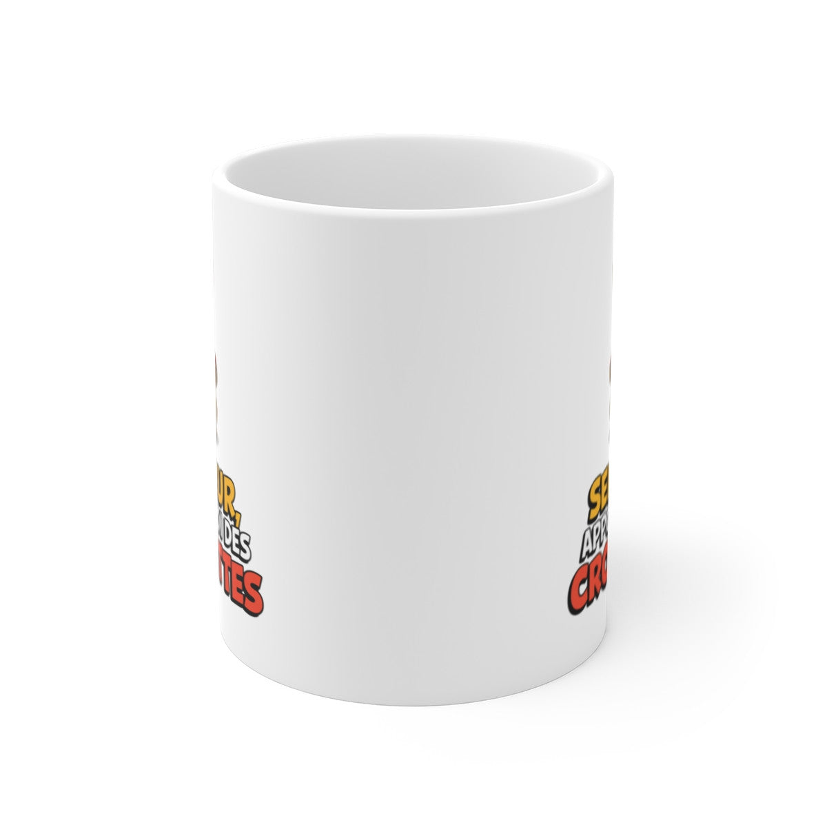 Mug Chat Royal Humour  Tasse Drôle Roi Chaton Trône Couronne Sarcasme Feline Attitude Paresse Gourmandise
