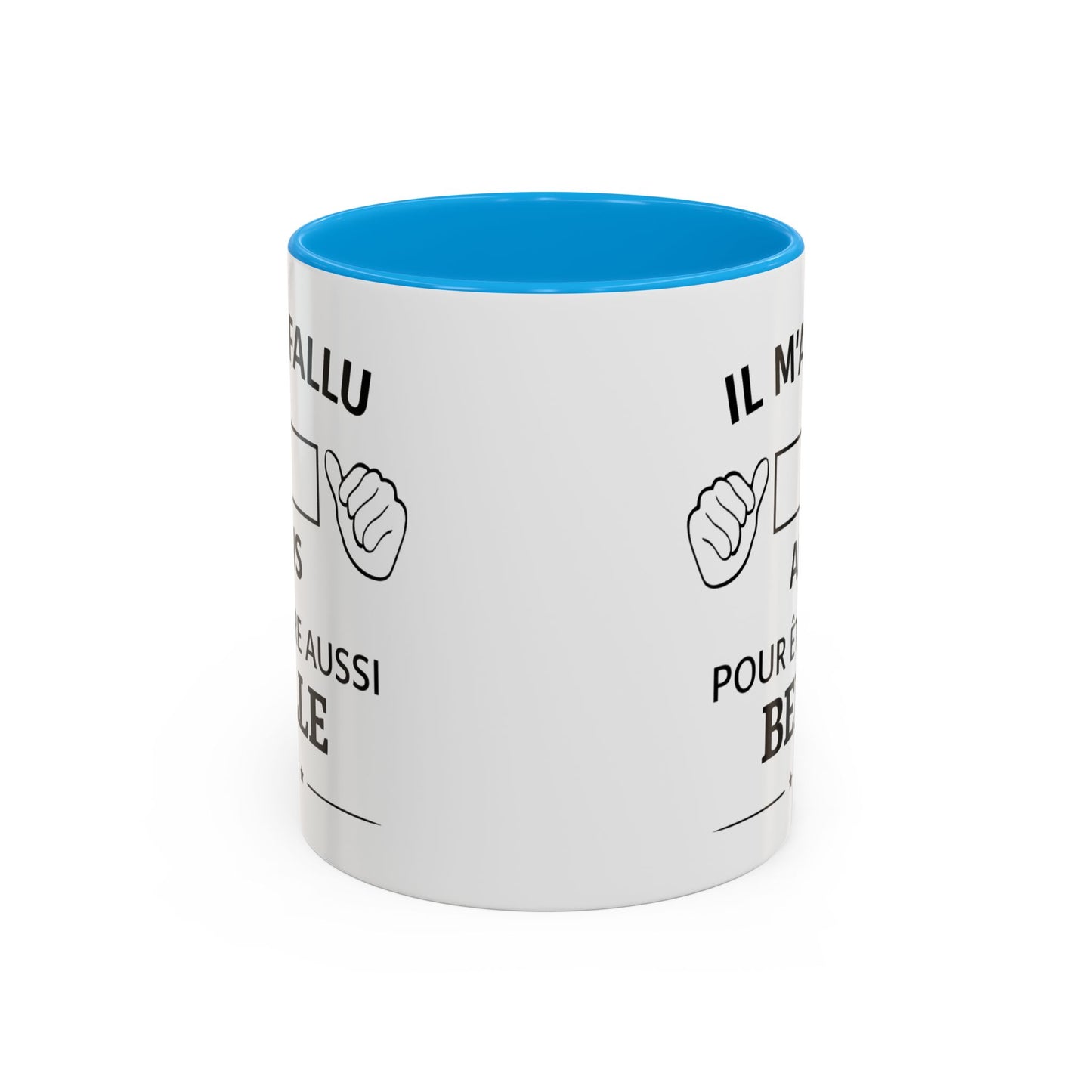Tasse Anniversaire Personnalisable Femme 325ml – Mug Céramique Âge Prénom Cadeau Original Belle Humour