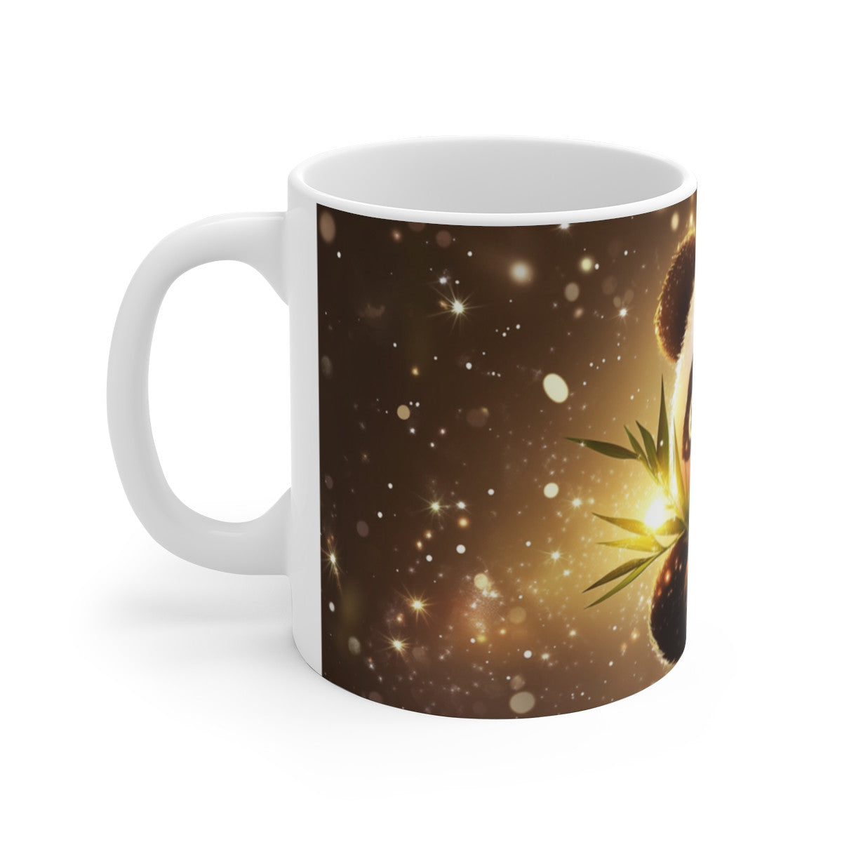 Mug Tasse Panda Magique Bambou Illustration Cartoon Lumineuse pour enfant et adulte