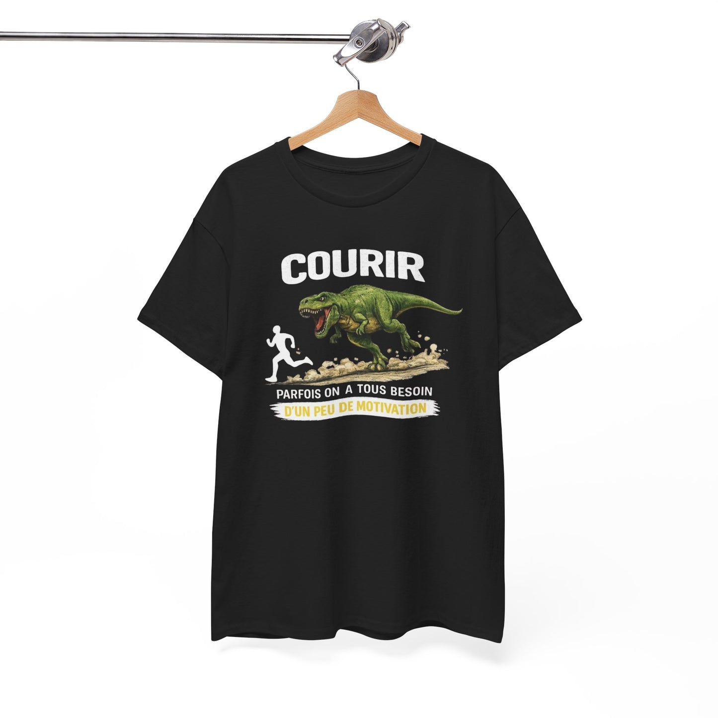 Tee Shirt Humour Course Courir Motivation Dinosaure – T-Rex Running drôle – Cadeau sportif