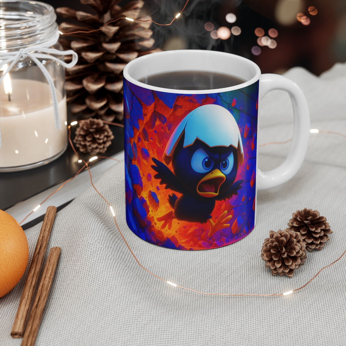 Mug Tasse Calimero – Explosion  Murale – Édition Colère Épique ! Pour enfant et adulte