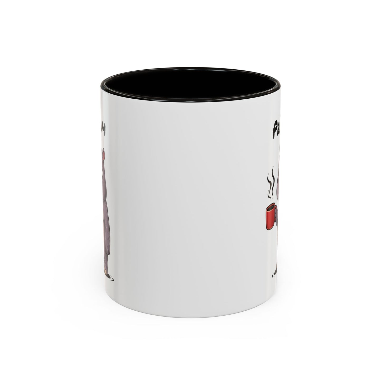 Mug Hippopotame Fatigué Personnalisable 325ml – Tasse Café Humour Animal Drôle Réveil Difficile Travail