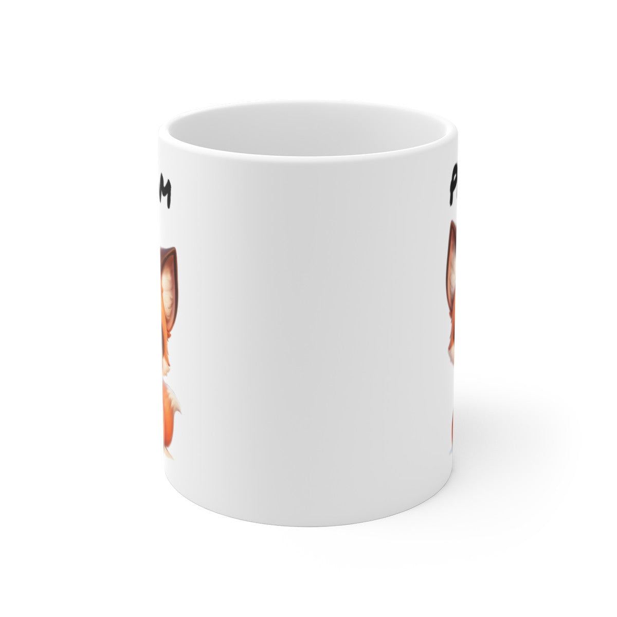 Tasse Renard Personnalisée – Mug Renardeau avec Prénom, Cadeau Mignon pour Enfants et Amoureux des Animaux