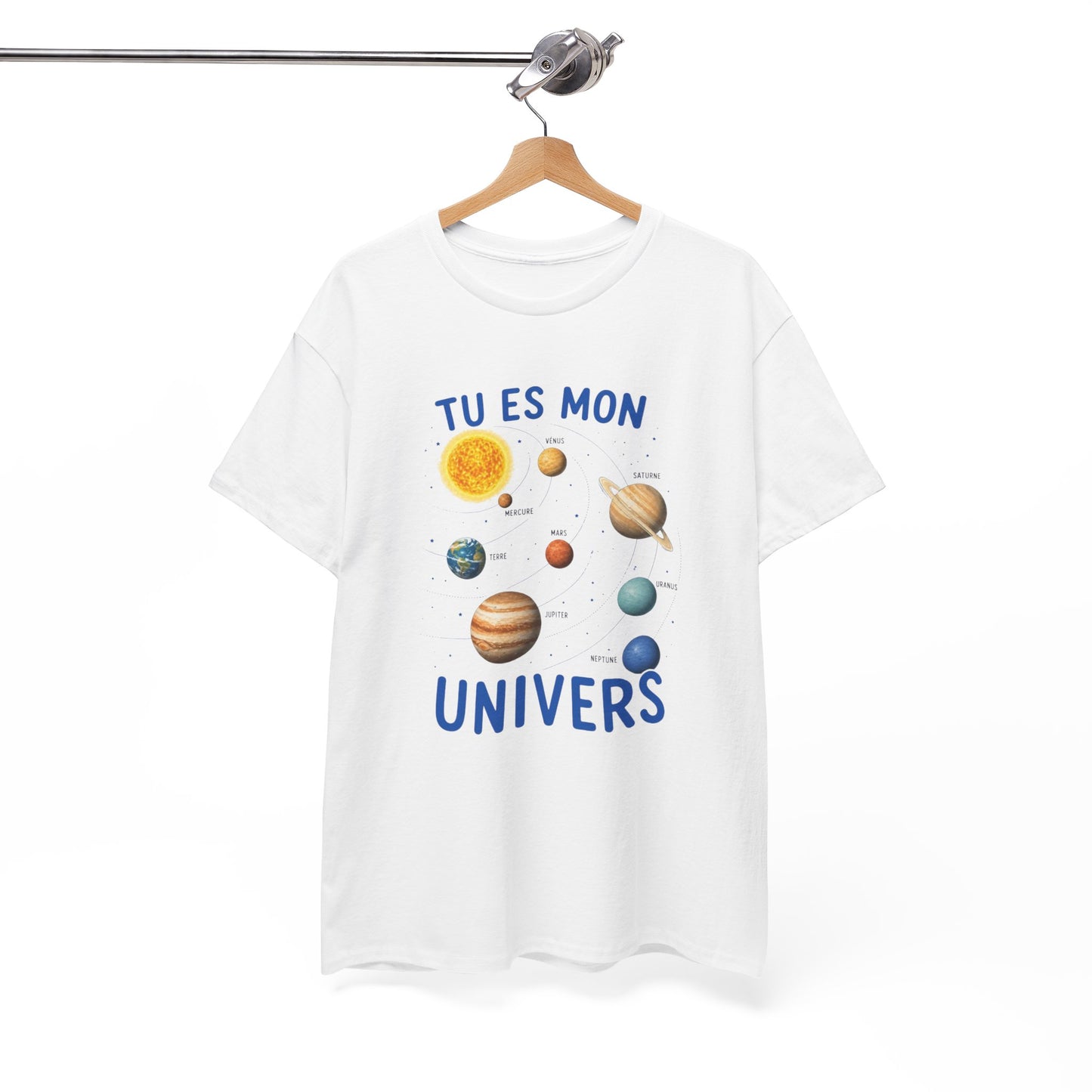 T-Shirt Astronomie Humour – Tu Es Mon Univers – Tee Shirt Couple Amour Homme Femme