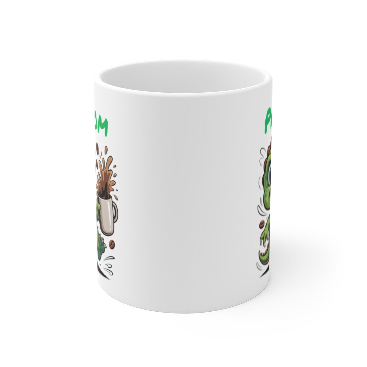 Tasse Dinosaure Personnalisée avec Prénom – Mug Café Drôle Dino pour Enfant, Femme ou Homme