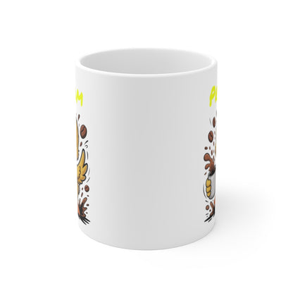 Mug Canard Personnalisé – Tasse Café Mignonne et Dynamique avec Prénom – Cadeau Original Animal