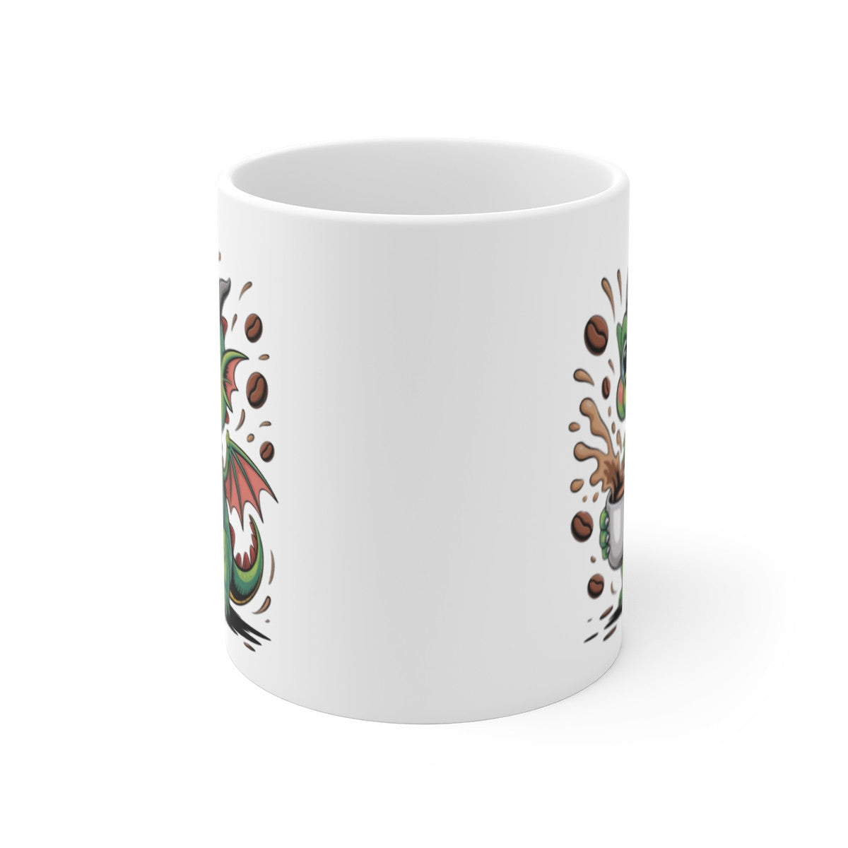 Mug Bébé Dragon Café  Tasse Fantaisie Mignonne pour Fans de Créatures Magiques  Cadeau Original