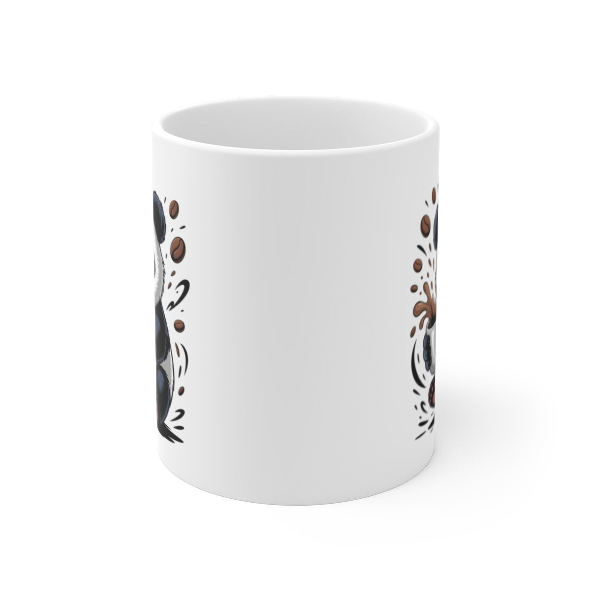 Mug Panda Mignon Tasse Café Énergique et Drôle Cadeau Original pour Fans d’Ours et d’Animaux